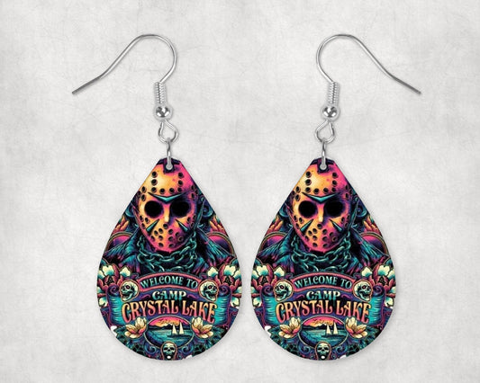 Friday the 13th Jason Earrings