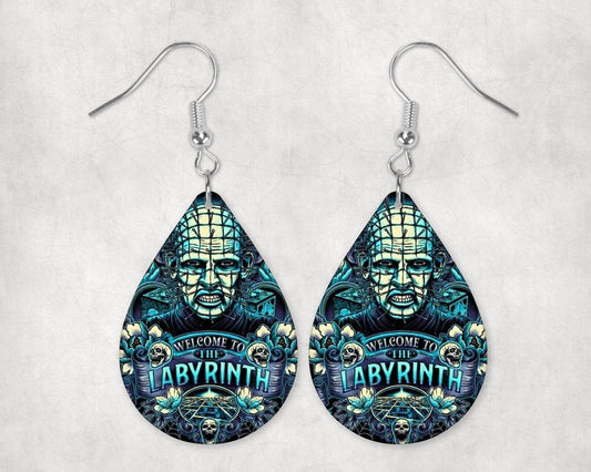 Hellraiser Pinhead Earrings