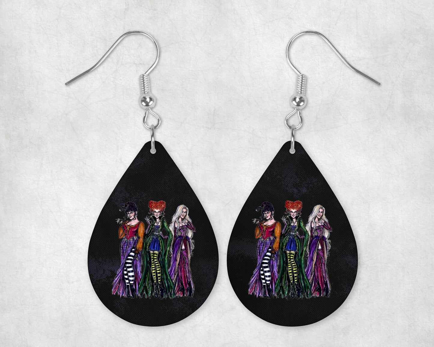 Hocus Pocus Witches Earrings