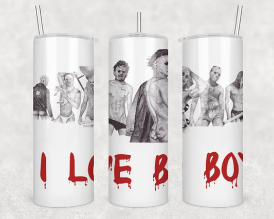 I Love Bad Boys Tumbler