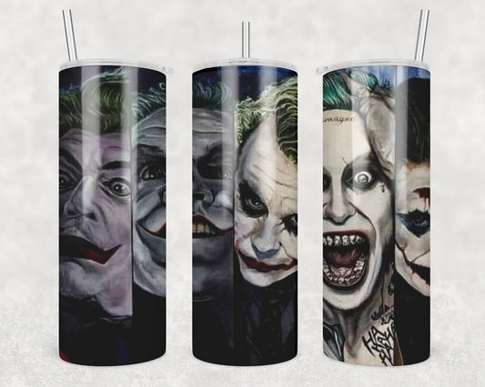 Joker Evolution Halloween 20oz Tumbler