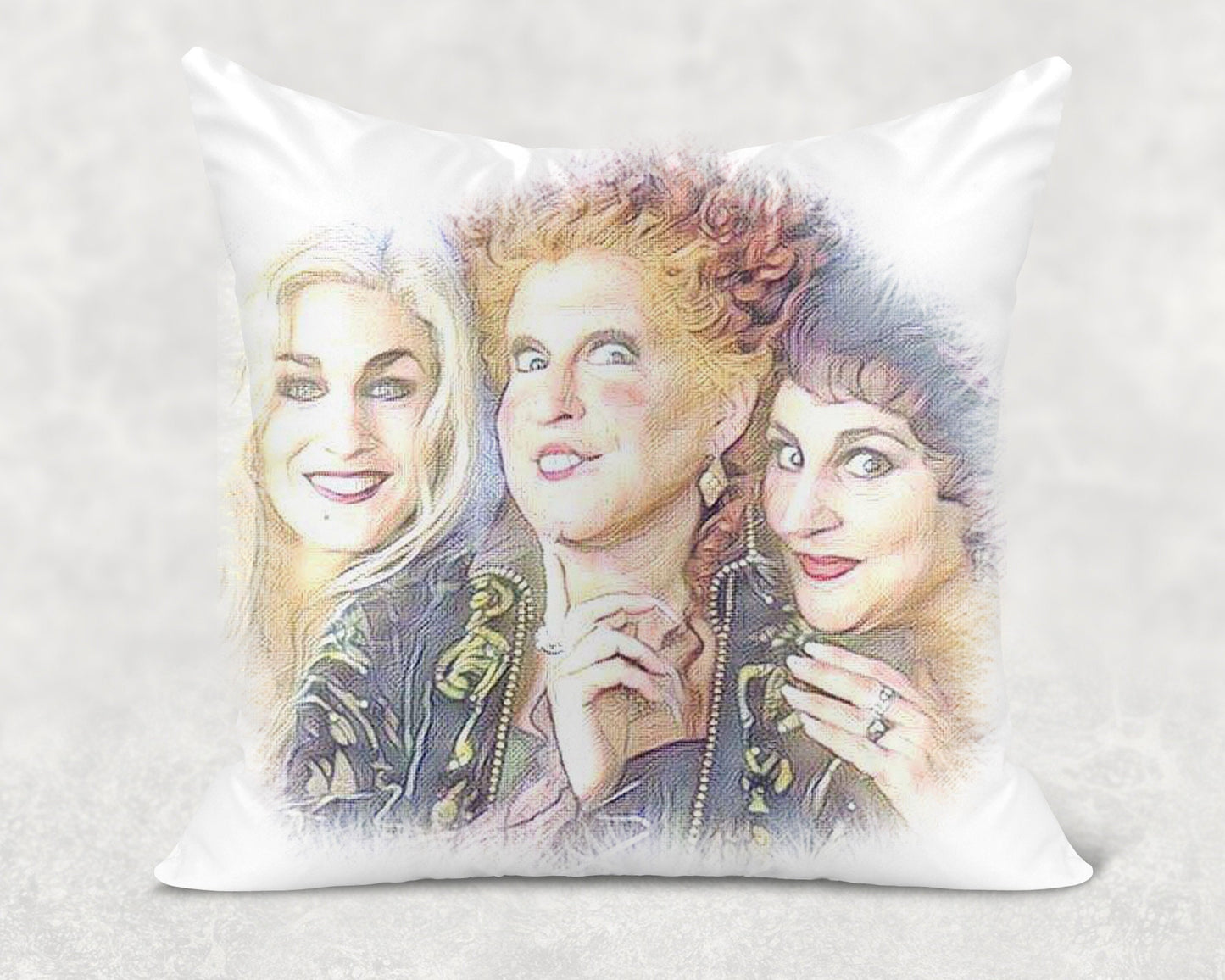 Hocus Pocus Witches Pillow Cover